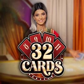 32 Cards online game logo by Ezugi on winbeatzz.gr