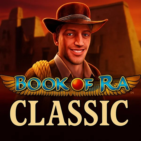 Book of Ra Classic logo by Novomatic Winbeatz Casino
