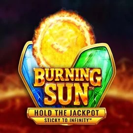 Burning Sun online game logo by Wazdan on winbeatzz.gr